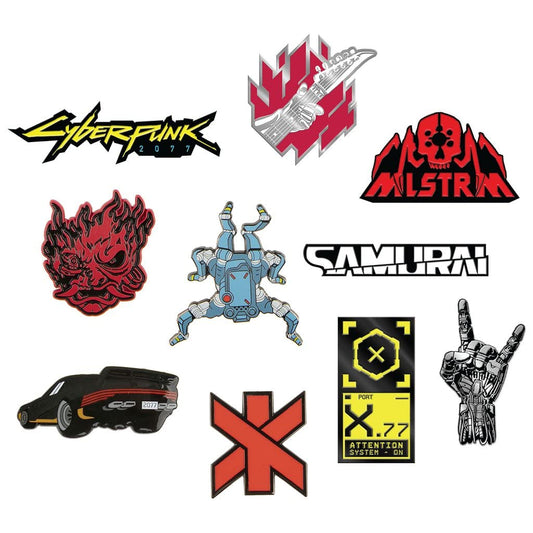 Cyberpunk 2077 Enamel Pins
