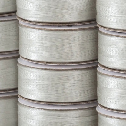 Super Bobs Poly #623 Silver (M-Style) 12 pack pre-wound bobbins
