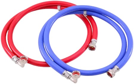 EASTMAN 2-Pack 6-ft 3/4-in FHT Inlet x 3/4-in FHT Outlet PVC Washing Machine Connector 98540 Otarealm