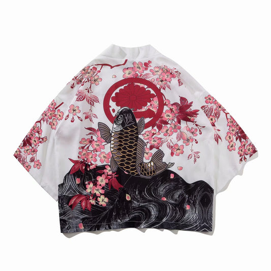 K09 Fish in the Pond Kimono