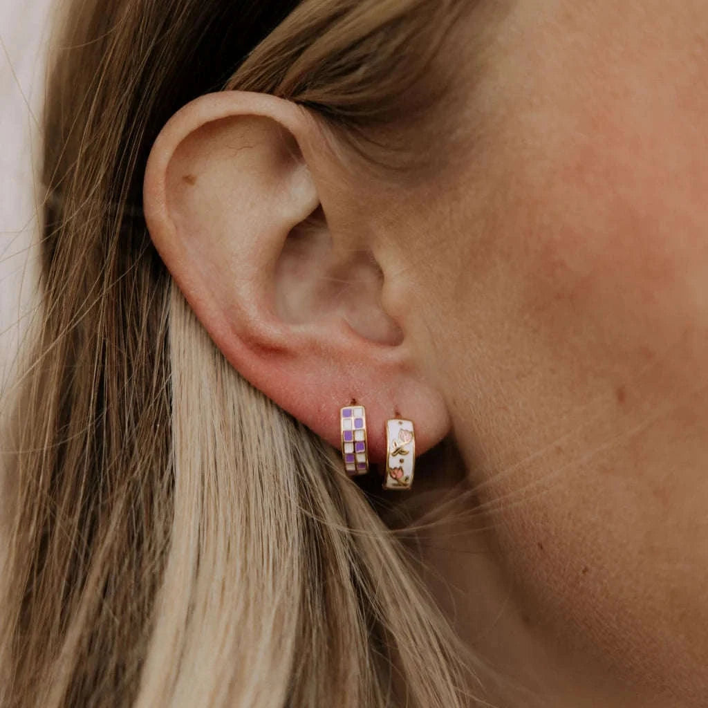 Eloise Tea Cup Hoops Otarealm