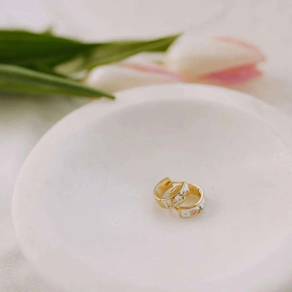 Eloise Tea Cup Hoops Otarealm