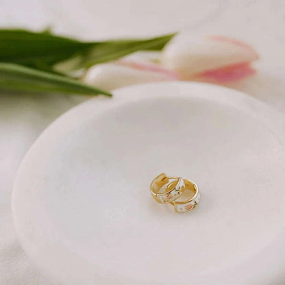 Eloise Tea Cup Hoops Otarealm