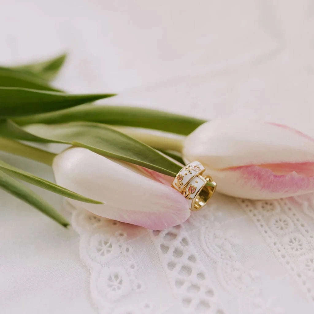 Eloise Tea Cup Hoops Otarealm