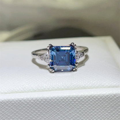 3 Carat Moissanite 925 Sterling Silver Ring
