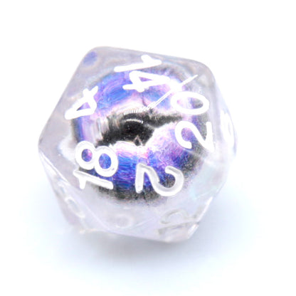Dragon Eye d20 21.7mm Resin Standard Roll d20 [Red, Green, Blue, Clear, Smoke]