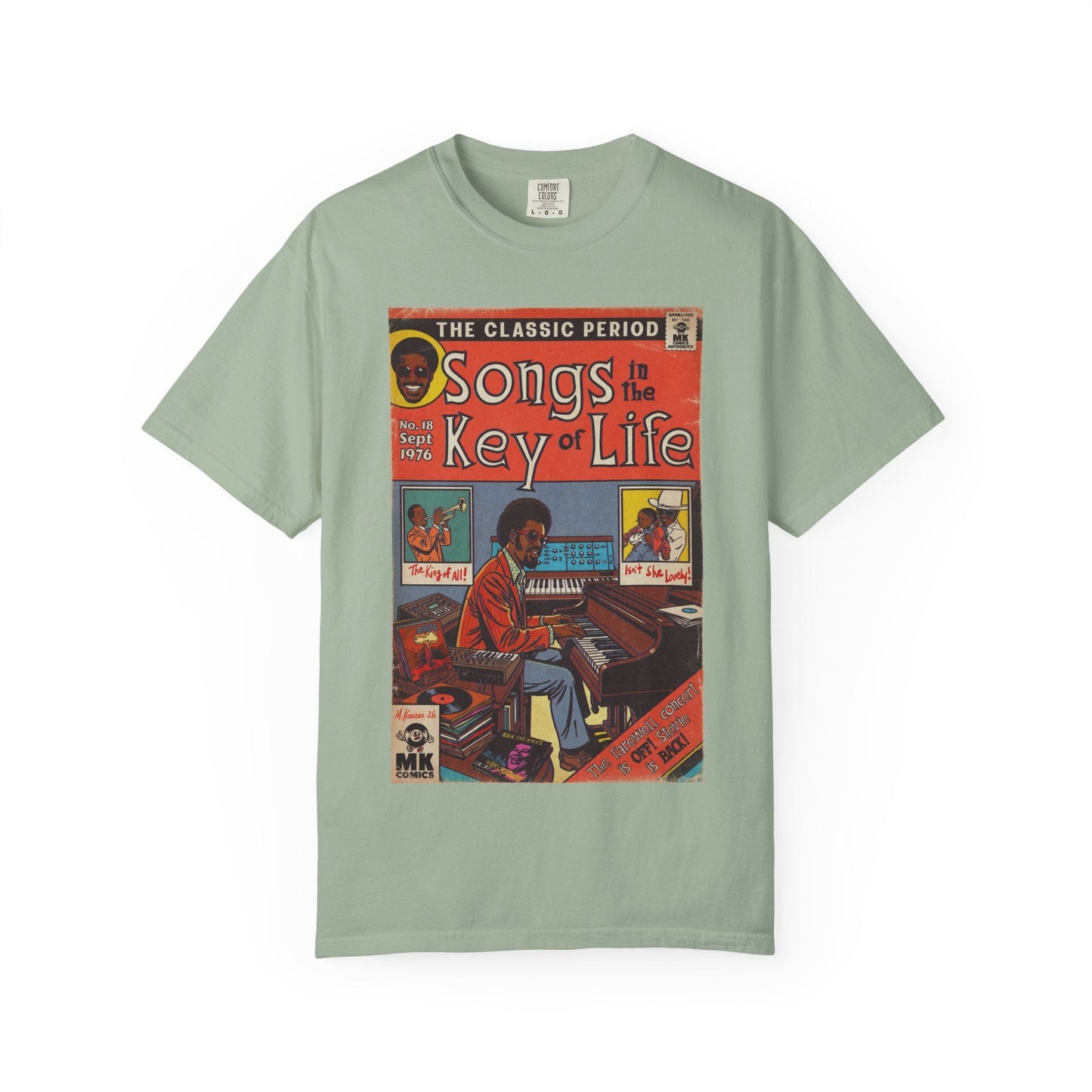Songs in the Key of Life - Unisex Comfort Colors T-shirt