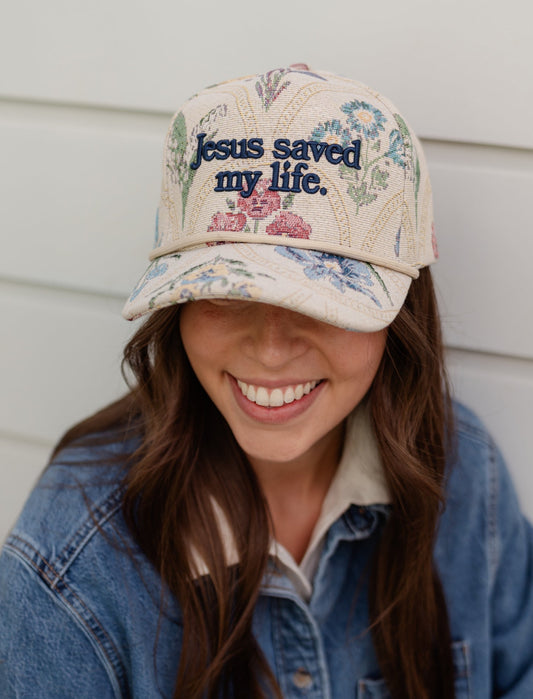 Hat: Jesus saved my life