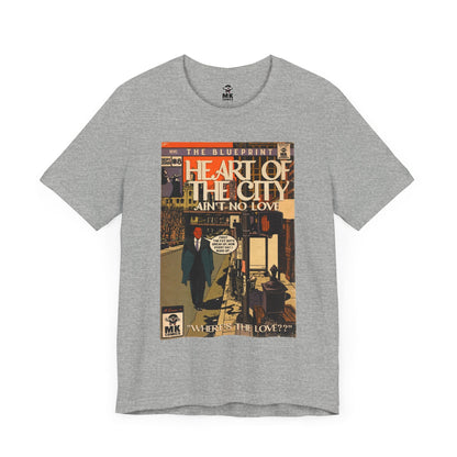 Heart of the City - Unisex Jersey Short Sleeve Tee