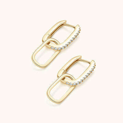925 Sterling Silver Moissanite Earrings Otarealm