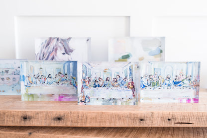 "Legacy Meal XII" acrylic block