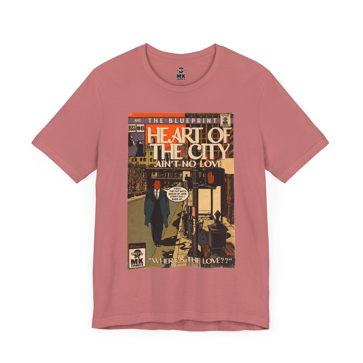 Heart of the City - Unisex Jersey Short Sleeve Tee