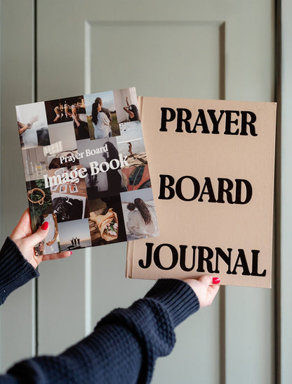 Prayer Board Journal & Prayer Board Image Book Combo