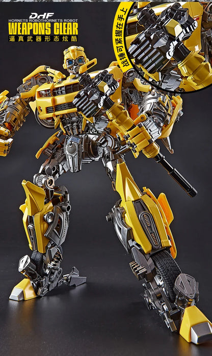 Optimus Prime and Bumblebee Autobots Anime Figures, Transformation Robot Toys 30 CM