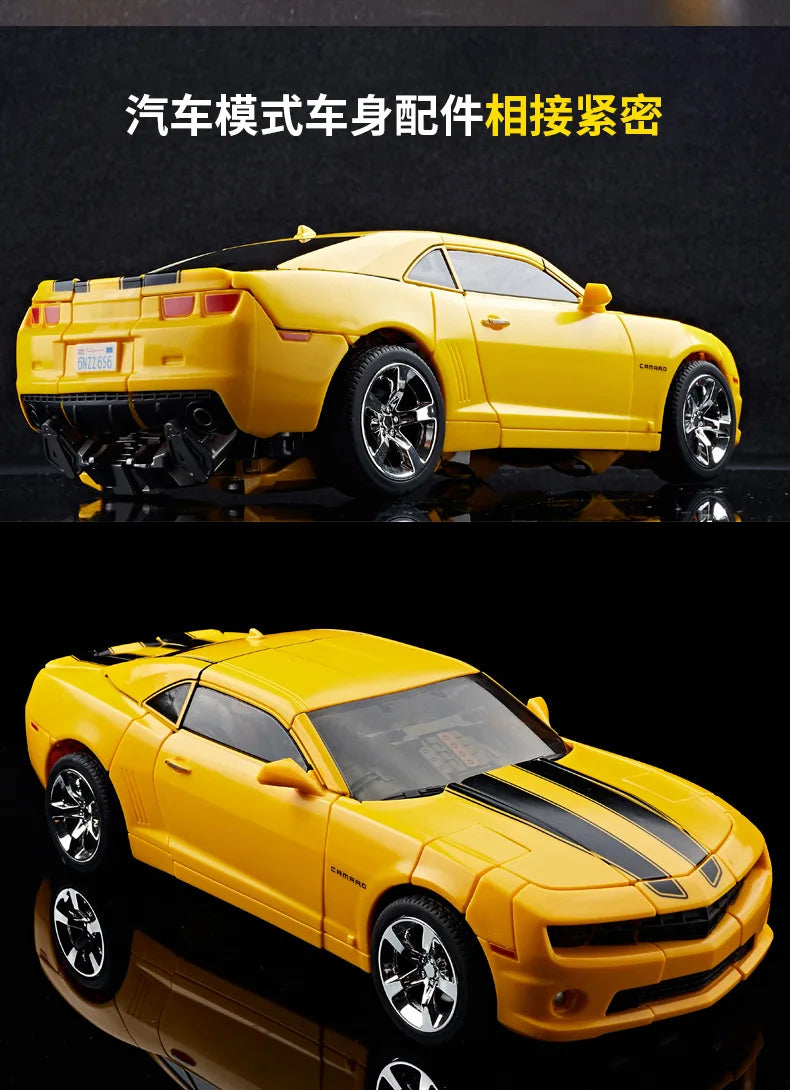 Optimus Prime and Bumblebee Autobots Anime Figures, Transformation Robot Toys 30 CM