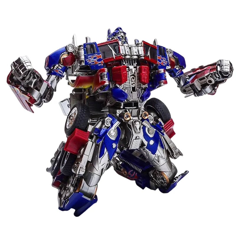 Optimus Prime and Bumblebee Autobots Anime Figures, Transformation Robot Toys 30 CM