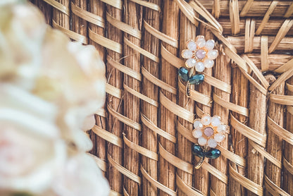 Beautiful Dainty Flower Studs