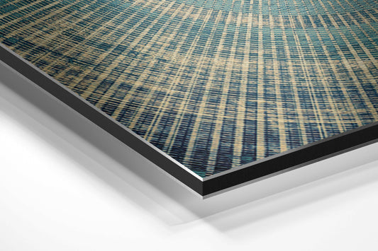 Texture Brushed Aluminium Dibond Wall Art