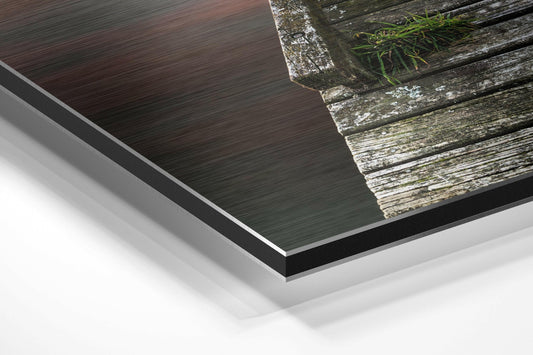 Pier Brushed Aluminium Dibond Wall Art
