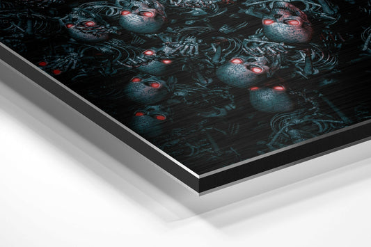 Android Cemetery Brushed Aluminium Dibond Wall Art