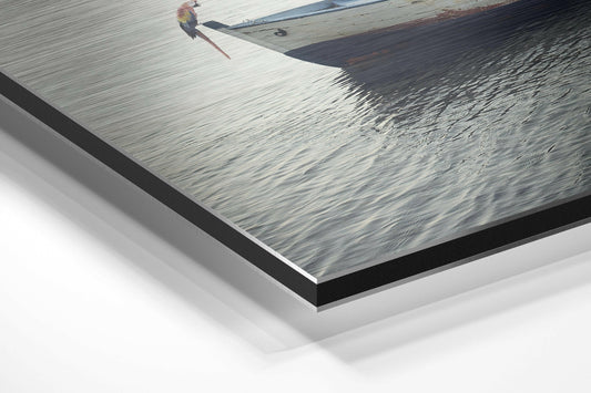 Tranquility Brushed Aluminium Dibond Wall Art