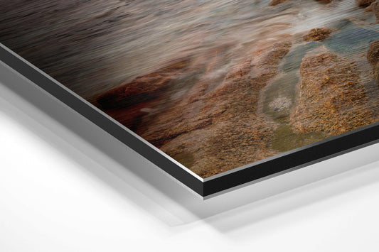 Coast Brushed Aluminium Dibond Wall Art
