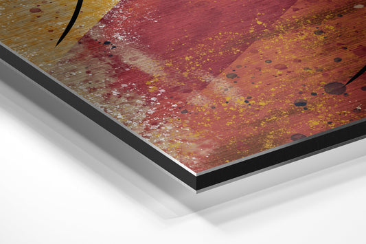 Dance Brushed Aluminium Dibond Wall Art