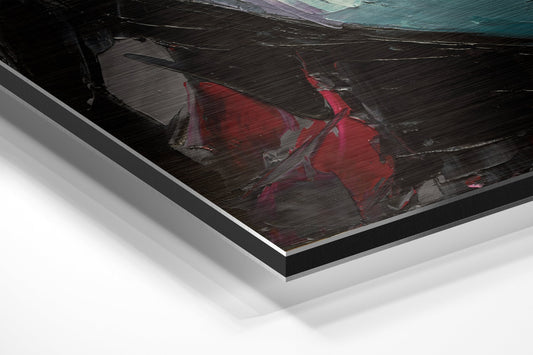 Glance Brushed Aluminium Dibond Wall Art