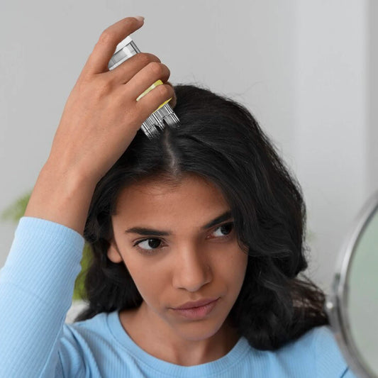 Portable Hair Oil Scalp Applicator Comb Brush Hair Root Treatment for Men and Women Otarealm