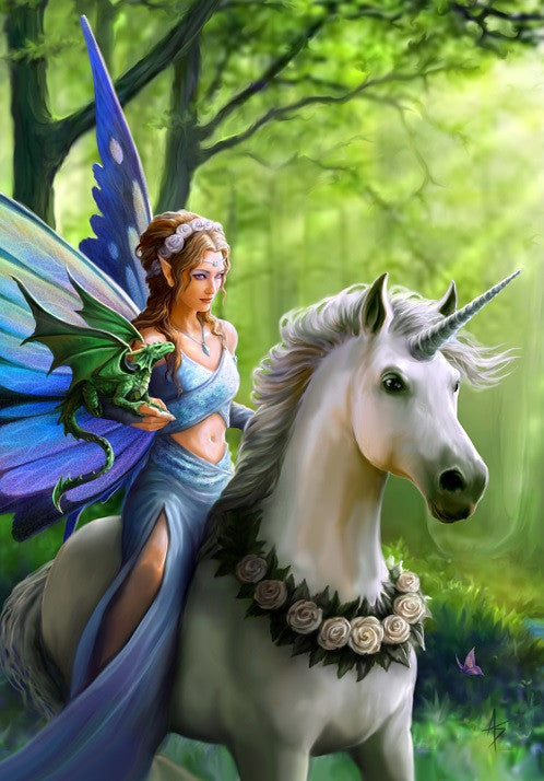 Realm of Enchantment Card by Anne Stokes