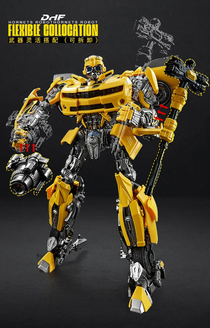 Optimus Prime and Bumblebee Autobots Anime Figures, Transformation Robot Toys 30 CM