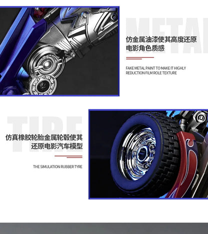 Optimus Prime and Bumblebee Autobots Anime Figures, Transformation Robot Toys 30 CM