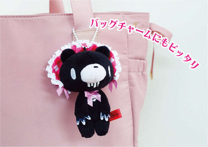 Gloomy Bear Mini Lolita Soft Keychain (Black) Otarealm