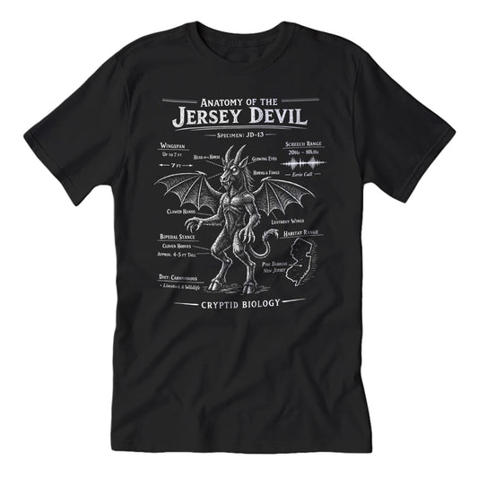 Anatomy of the Jersey Devil T-Shirt