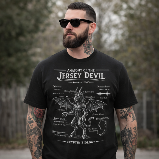 Anatomy of the Jersey Devil T-Shirt