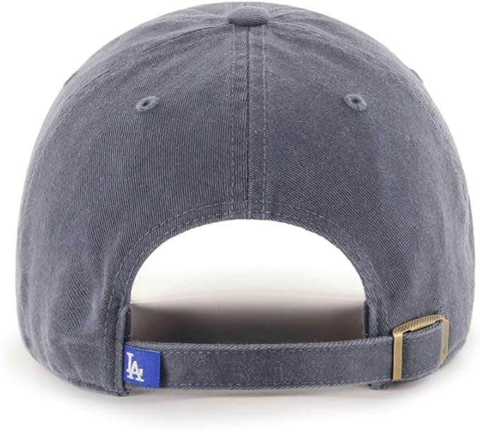 47 MLB Los Angeles Dodgers Clean Up Adjustable Cap Vintage Navy Otarealm