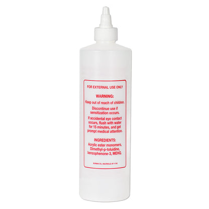 Soft 'N Style Imprinted Liquid Monomer Bottle - 16oz