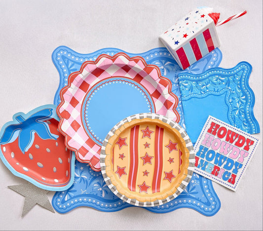Picnic Perfect Gingham Dinner Plates (10 ct)
