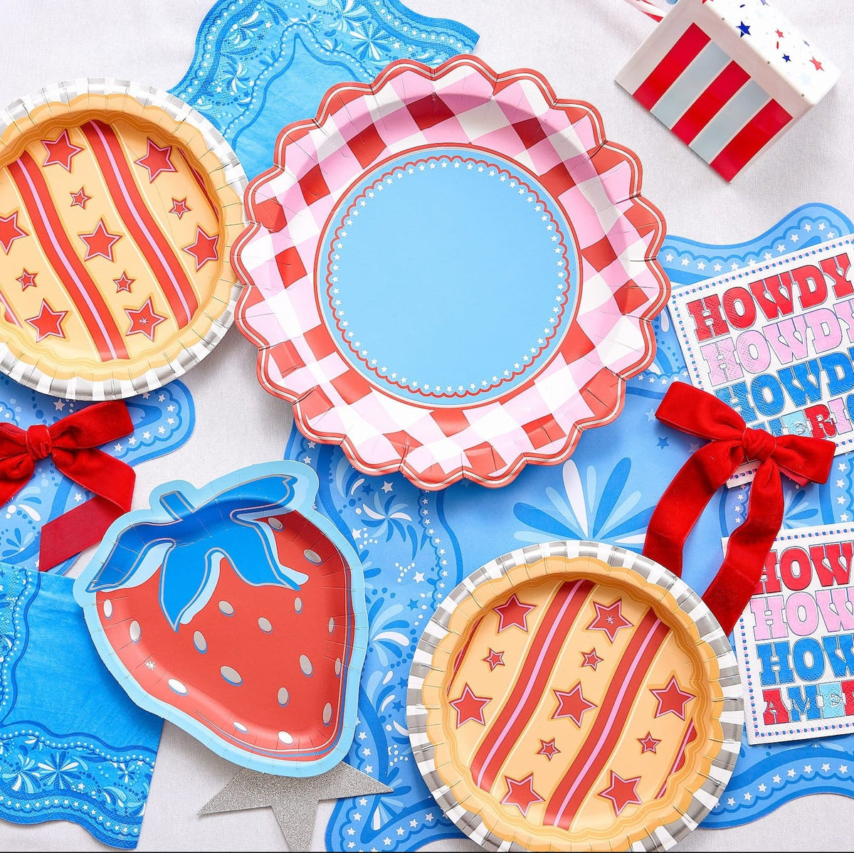 Star Spangled Spark Lunch Napkins (20 ct)