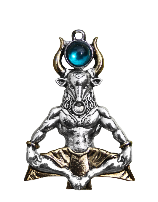 Minotaur for Serenity Through Challenge Pendant by Briar