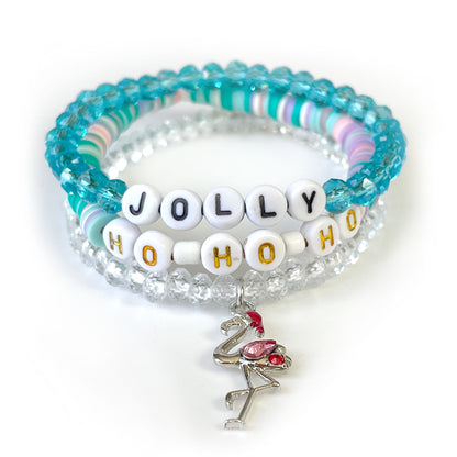Jolly Ho Ho Ho Bracelet Set
