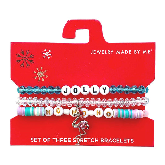 Jolly Ho Ho Ho Bracelet Set