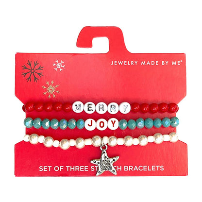 Merry & Joy Bracelet Set