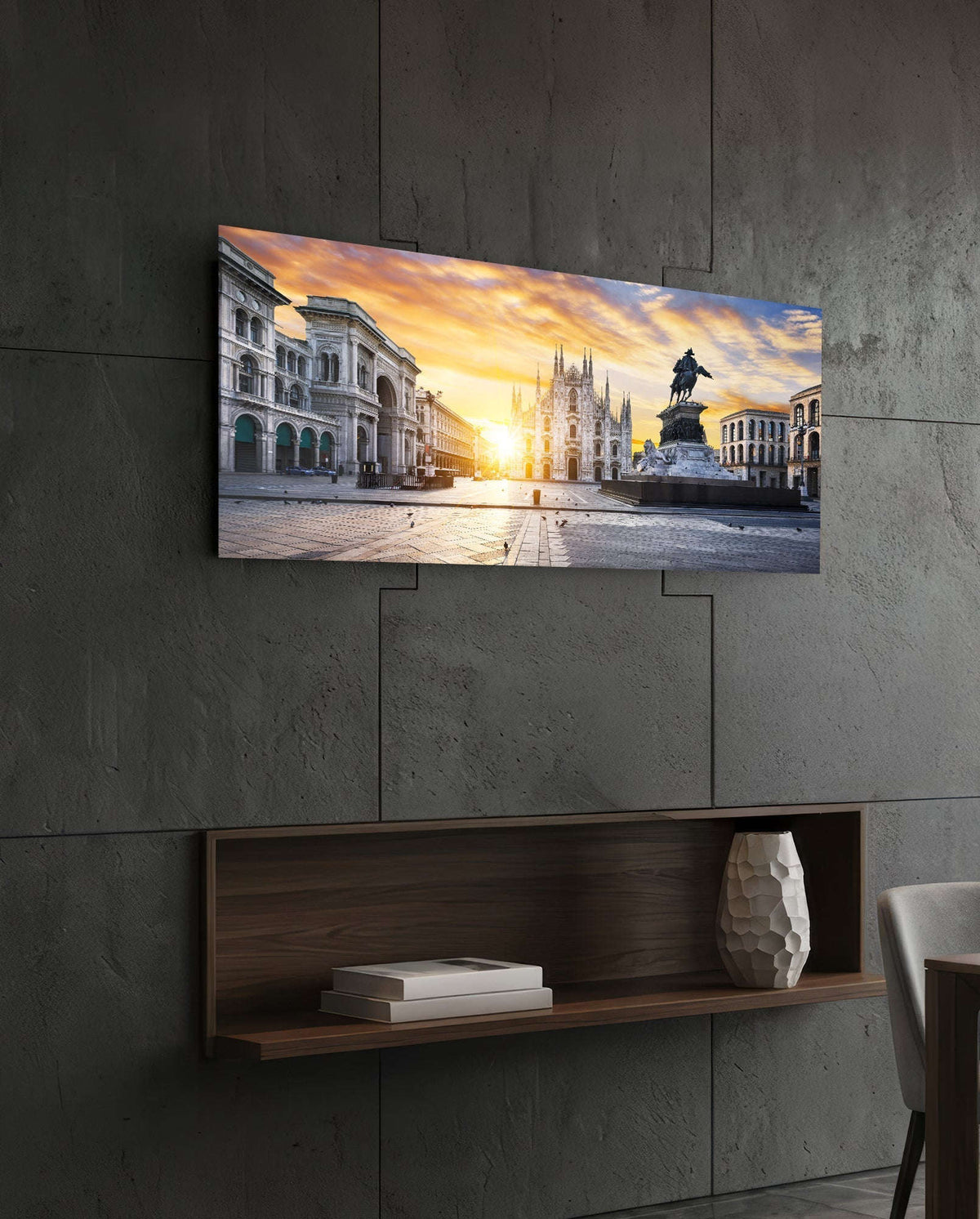 Medieval Glass Wall Art (36"x14") Otarealm