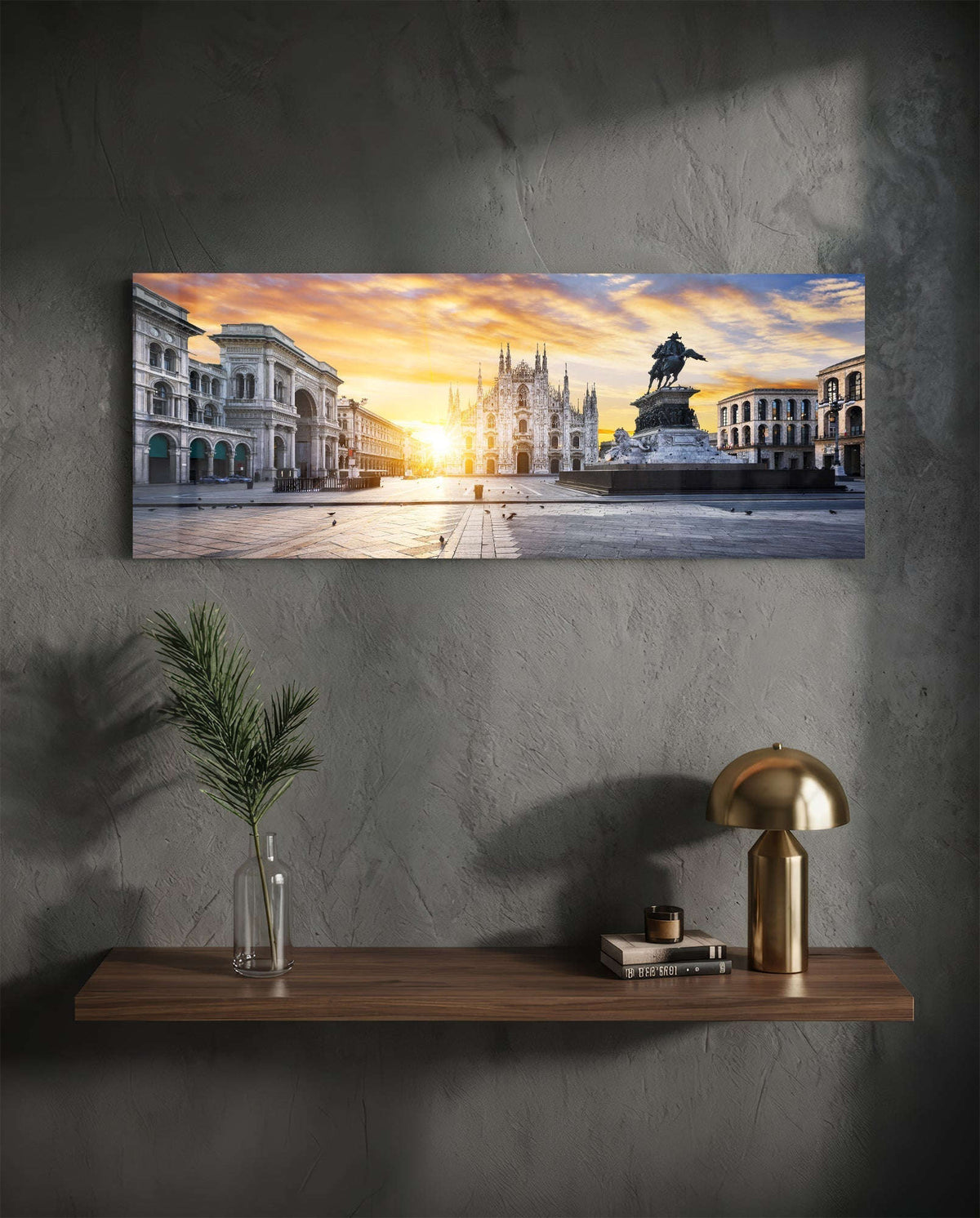 Medieval Glass Wall Art (36"x14") Otarealm