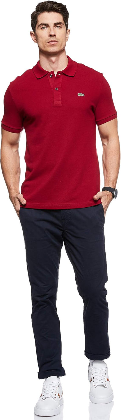 Lacoste Men's Short Sleeve Classic Pique Polo Shirt