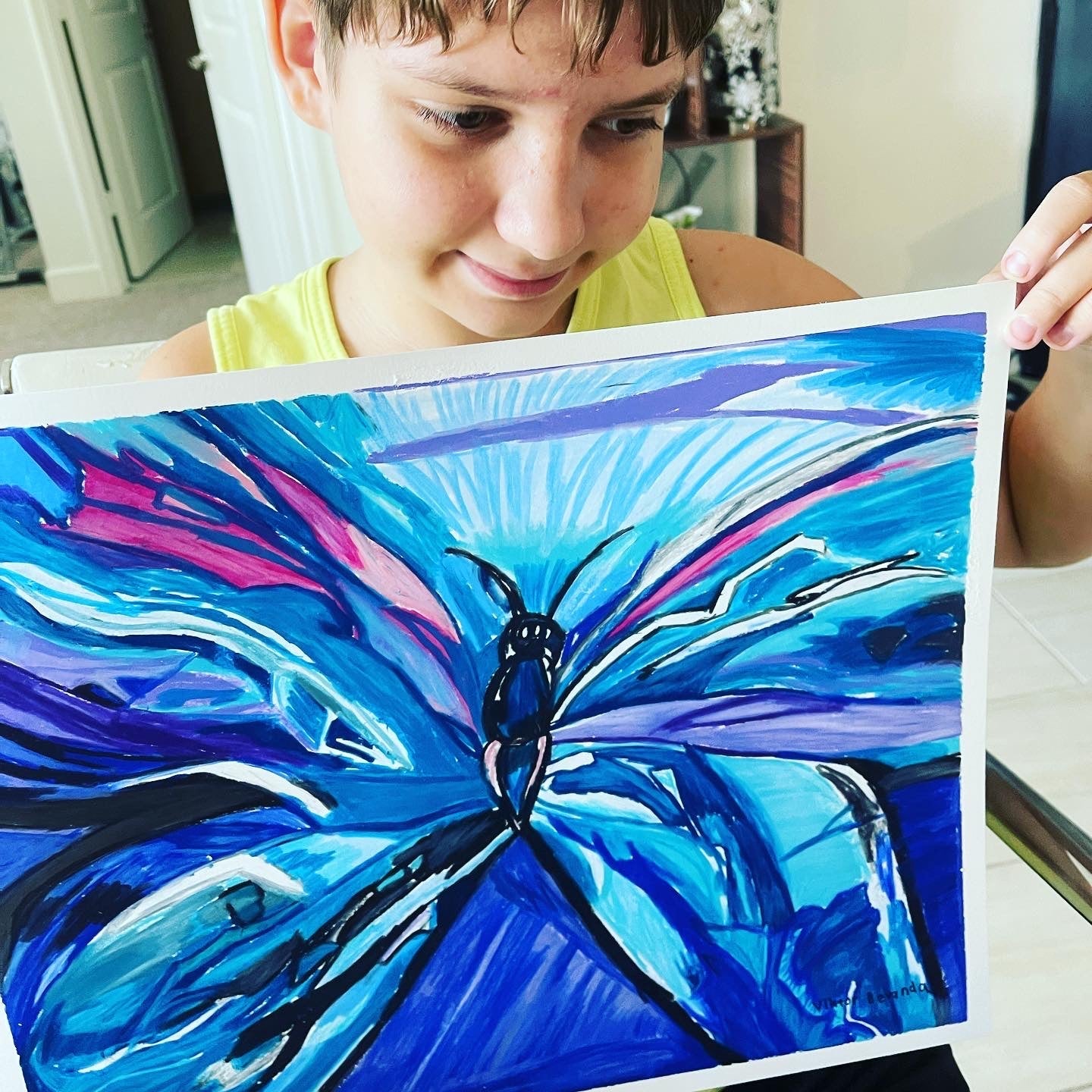 Purple Butterfly 🦋- Art Prints