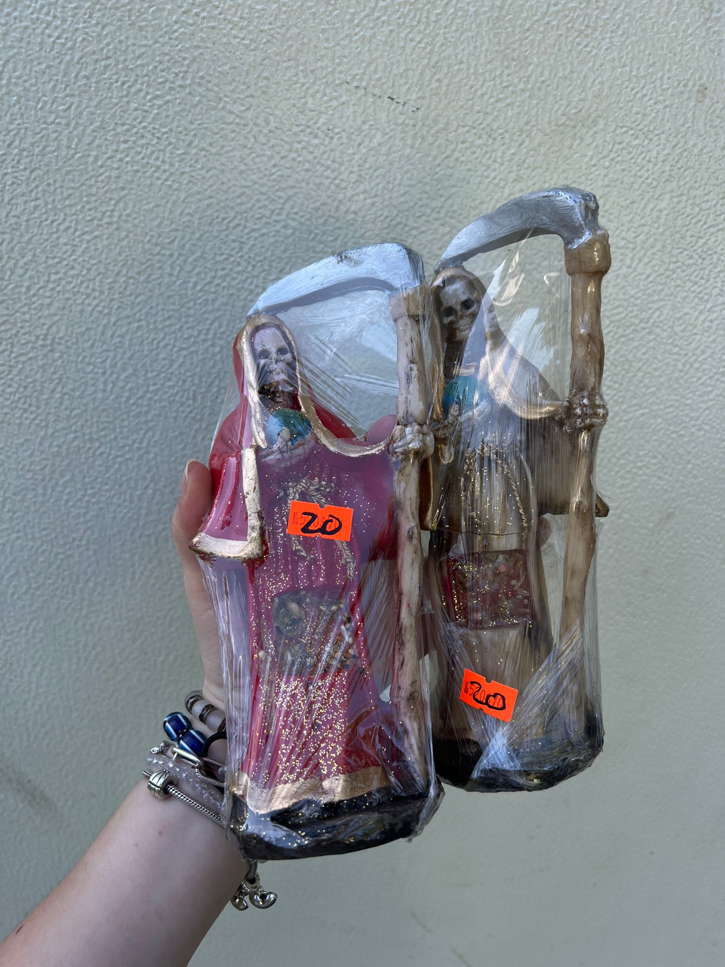 7“ Inch Santa Muerte Figure Statue Imagen