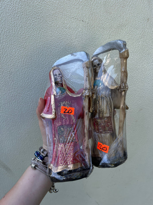7“ Inch Santa Muerte Figure Statue Imagen