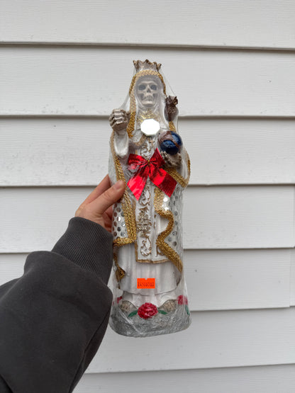 Santa Muerte 13.5in Decor Statue